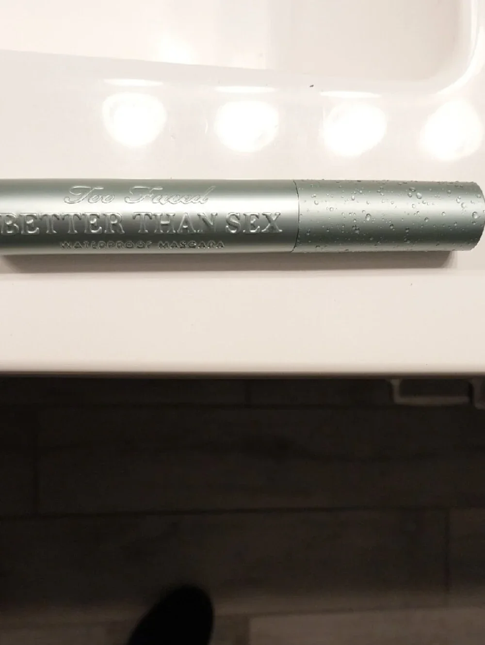 Too Faced Better Than Sex Waterproof Mascara - Full Size NEW Nwot Black